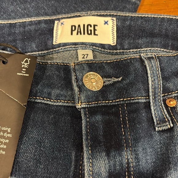 Paige Cindy high rise straightt ankle Jean size 27 - Picture 5 of 8